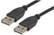 PRO Signal PSG91247 USB Cable Type A Plug to 1 m 3.28 ft 2.0 Black