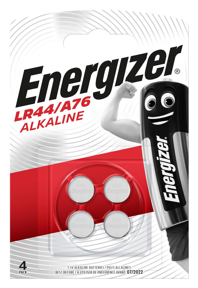Energizer E300841900 Battery 1.5 V A76 Alkaline 175 mAh Pressure Contact 11.6 mm