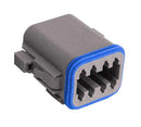 Bulgin Limited PX0100S08AGY Automotive Connector A Key PX0 Series Straight Plug 8 Contacts