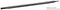 WIHA 269 SL1.5/3.0 Screwdriver Blade, Reversible, System-4, Hexagon, Slotted, 1.5/3mm x 120mm