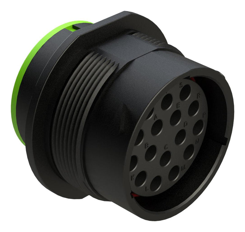 Amphenol SINE/TUCHEL AHDP04-24-16SN-SRA AHDP04-24-16SN-SRA Circular Conn Rcpt 16POS Panel