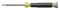 Klein Tools 32585 Screwdriver Torx Electronics 4 In 1 T7 T8 T10 T15 165.1 mm Overall Length