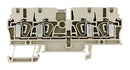Weidmuller 1608570000 DIN Rail Mount Terminal Block 4 Ways 30 AWG 12 mm&sup2; Clamp 24 A