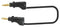 Tenma 72-13796 Test Lead 4mm Stackable Banana Plug 70 VDC 36 A Black 1 m
