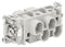 Multicomp PRO MP009598 Heavy Duty Connector Combination MP-HK Inserts Insert 6+PE Contacts 16B Receptacle