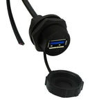 Stewart Connector 67U3BD-006-K 67U3BD-006-K USB Cable 3.0 A RECPT-FREE END 1.83M
