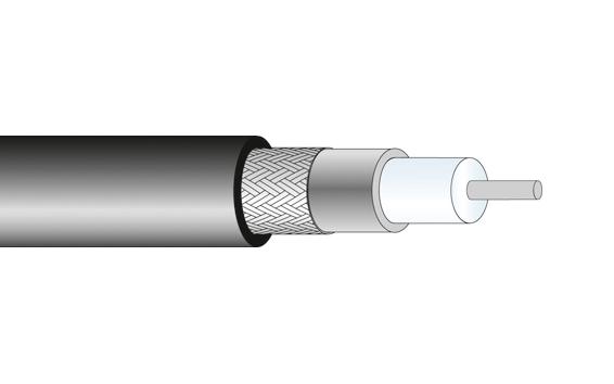 HUBER+SUHNER 22510085 Coaxial Cable G01130HT 3.15mm 50ohm 100m