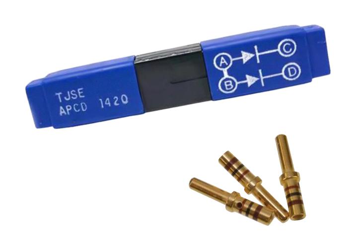 Amphenol PCD TJSE20707 Electronic Splice 4POS Size 20