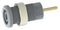 Tenma 72-14196 Banana Test Connector Jack Panel Mount 36 A 1 kV Gold Plated Contacts Grey