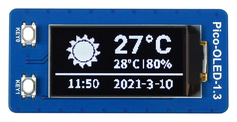 Seeed Studio 103030401 Oled Display Module 1.3" 64 x 128 Raspberry Pi Pico New