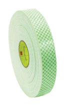 3M 4008 1 IN X 36 YD Tape Foam 25.4MM 32.918M White
