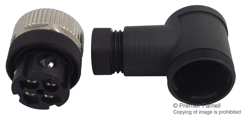 Phoenix Contact SACC-M12FR-4CON-PG7-M SACC-M12FR-4CON-PG7-M Sensor Connector M12 Female 4 Positions Screw Socket Right Angle Cable Mount