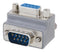 L-COM DG909MF1-P D Sub Connector Adapter R/A Standard Plug 9 Ways Receptacle New