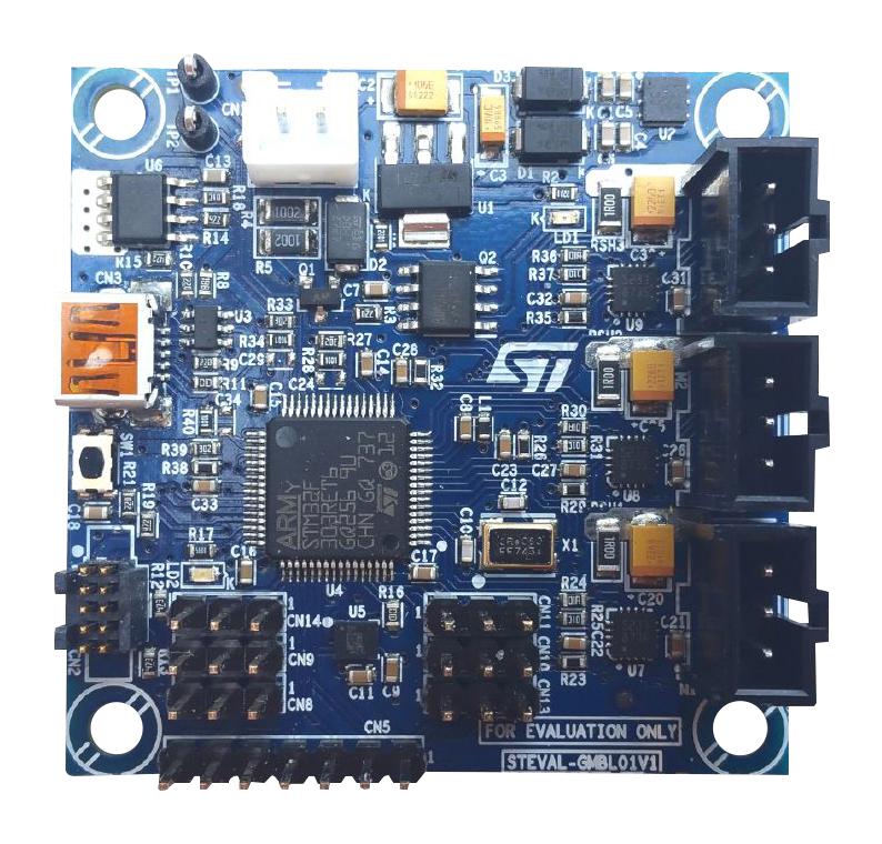 Stmicroelectronics STEVAL-GMBL02V1 Development Kit Gimbal Controller Reference Design STM32F303RE MCU Drones Handheld Devices