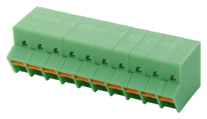 Phoenix Contact SPTA 1/10-3.5 SPTA 1/10-3.5 Wire-To-Board Terminal Block 3.5 mm 10 Ways 24 AWG 16 1.5 mm&Acirc;&sup2; Push In