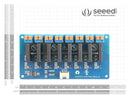 Seeed Studio 103020136 Solid State Relay Board With Cable &amp; Acrylic Shell 8 Channel 5 V Arduino