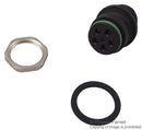Binder 99 9116 00 05 99 05 Circular Connector 720 Series Panel Mount Receptacle 5 Contacts Solder Socket
