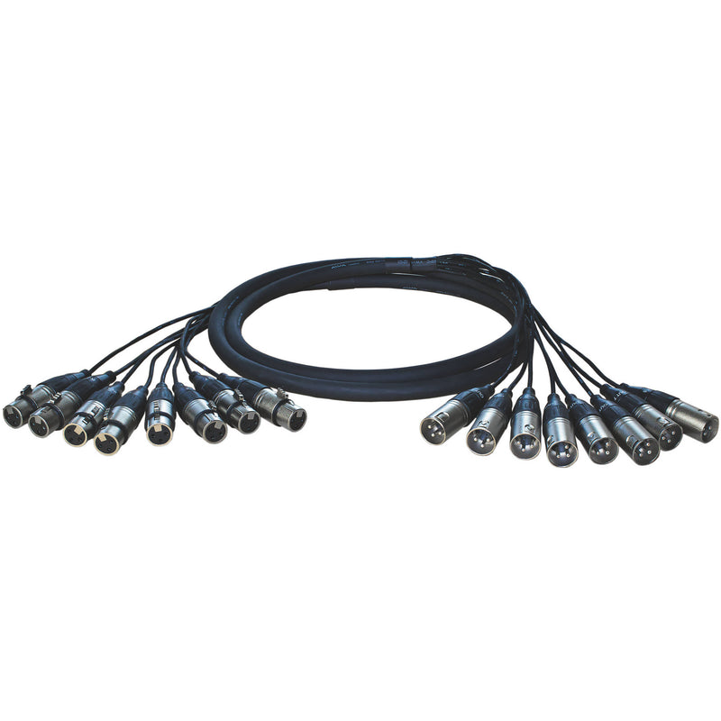 ALVA X8X8PRO2 6.5' 8XLRF to 8XLRM Analog Cable (Black)