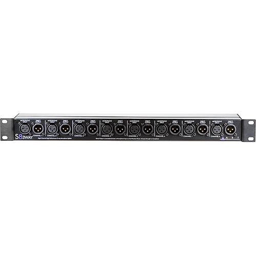 ART S8-3WAY 8-Channel 3-Way Microphone Splitter