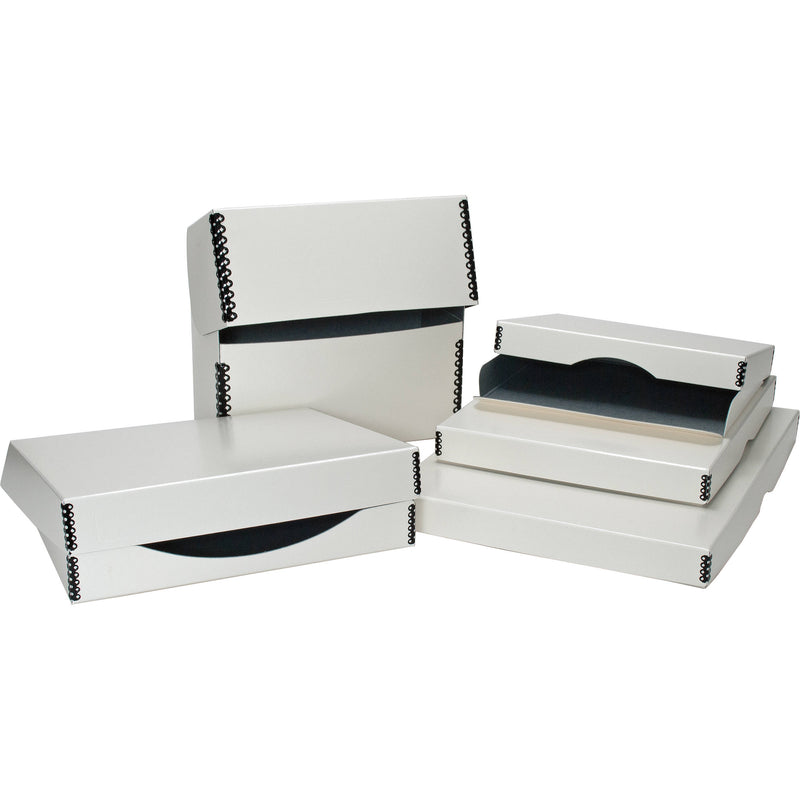 Archival Methods Drop-Front Archival Storage Box (20.5 x 24.5 x 1.5", Black)