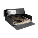 Archival Methods 01-130 Drop Front Archival Storage Box (8.5 x 10.5 x 3", Black)