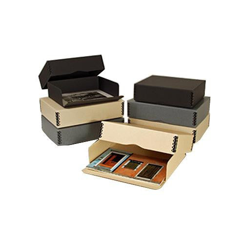 Archival Methods 01-542 Drop Front Archival Storage Box (22.5 x 28.5 x 2'', Gray)