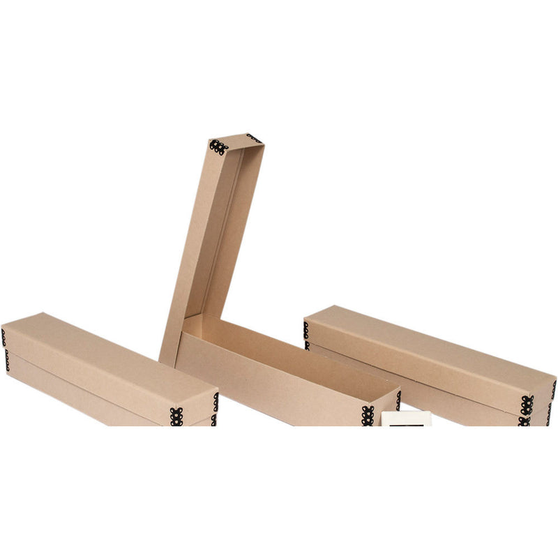 Archival Methods 07-001-3 Slide Box ONLY (Tan, 3 Pack)