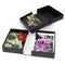 Archival Methods 22.12 x 28.25 x 1.37" Onyx Portfolio Box (Black Buckram with White Lining)