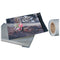 Archival Methods Polyethylene Bags with 1" Flap for Magazines & Prints (11.3 x 14.25", 100-Pack)