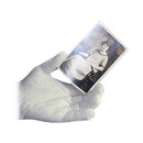 Archival Methods Medium-Weight Bleached Cotton Inspection Gloves (Large, 12-Pack)