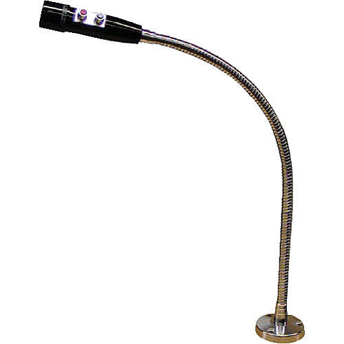 Astatic AMC105-2 Omnidirectional Paging Microphone with Dual Zone Switching and 19" Gooseneck