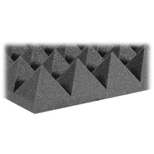 Auralex 4" Studiofoam Pyramid-22 (Charcoal) - 6 Pieces