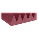 Auralex 4" Studiofoam Wedge-22 (Burgundy) - 6 Pieces