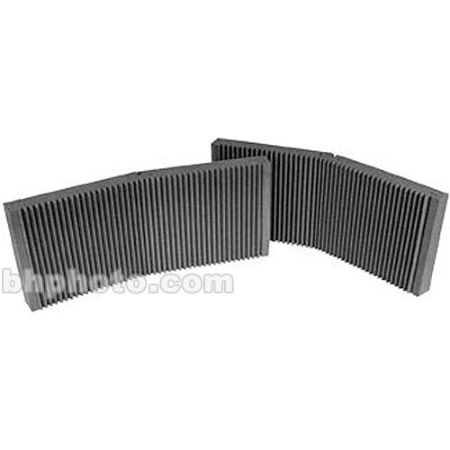 Auralex MAX-Wall 200 (Charcoal Gray) - 20" x 48" x 4 3/8" Mobile Acoustic Panels, No Stands - Two Pieces