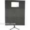 Auralex MAX-Wall 211 (Charcoal Gray) - Two 20" x 48" x 4 3/8" Mobile Acoustic Panels, One 20" x 48" x 4 3/8" Mobile Acoustic Panel with Window Cut-Out, One MAX-Stand and One MAX-Clamp