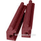 Auralex MAX-Wall CornerCouplers (Burgundy) - Allows MAX-Wall Panels to be Attached at 90 Degree Angle - 12 Units