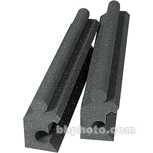 Auralex MAX-Wall CornerCouplers (Charcoal Gray) - Allows MAX-Wall Panels to be Attached at 90 Degree Angle - 12 Units
