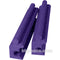 Auralex MAX-Wall CornerCouplers (Purple) - Allows MAX-Wall Panels to be Attached at 90 Degree Angle - 12 Units