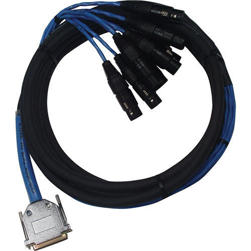 Avid Technologies DB25-XLRF DigiSnake - Analog or Digital Input Snake (4-Foot)