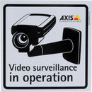 Axis Communications Surveillance Sticker (10-Pack)