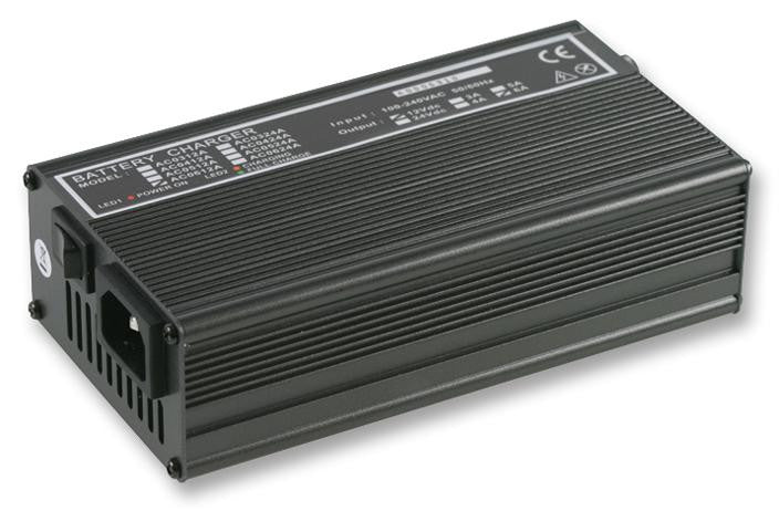 IDEAL POWER AC0424A CHARGER, 24V 4A, LEAD ACID
