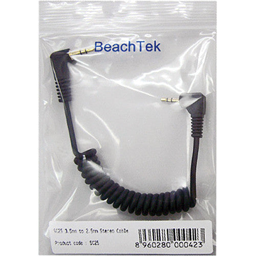 Beachtek SC25 3.5mm to 2.5mm Stereo Output Cable