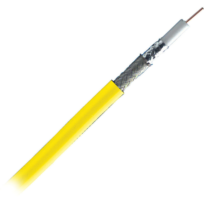 Belden RG59 Digital Video Coax Cable 1000 ft Yellow