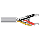 Belden 22 AWG Stranded 2-Conductor Paired Microphone Cable Roll (1000', Black)