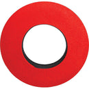 Bluestar Round Extra Small Microfiber Eyecushion (Red)