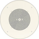 Bogen Communications Ceiling Speaker Assembly with S86 8" Cone , Recessed Volume Control & Screw Terminal Bridge (Off-White)