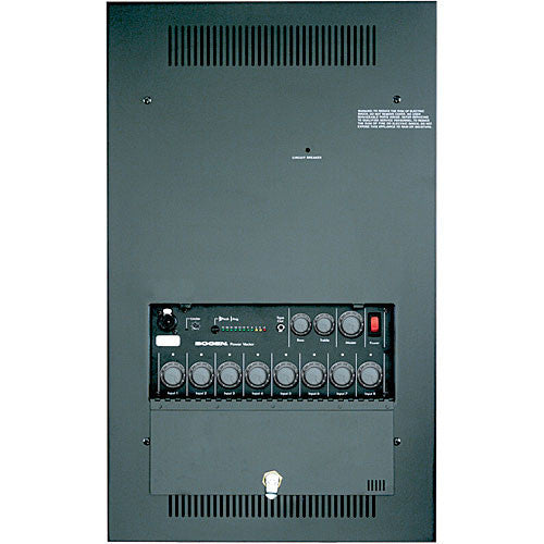 Bogen Communications WV250 Wall Mount Power Vector Modular Input Amplifier 250W