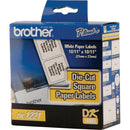 Brother DK1221 Square Paper Labels (1000 Labels)