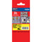 Brother TZeS651 Tape with Extra-Strength Adhesive for P-Touch Labelers (Black on Yellow, 0.94" x 26.2')