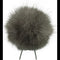 Bubblebee Industries Windbubble Miniature Imitation-Fur Windscreen (Lav Size 4, 42mm, Grey)